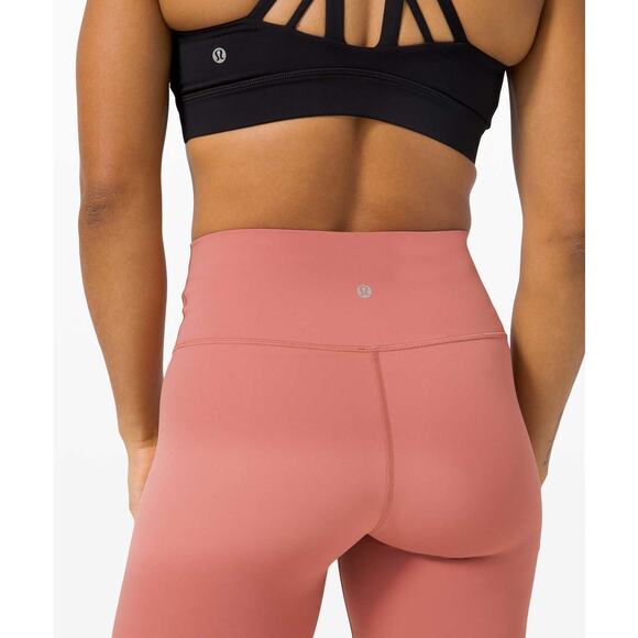 Lululemon Wunder Under Hi-Rise Tight Luxtreme 28" Sz 4 Rose - Picture 7 of 8